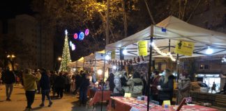 Un mercat nadalenc se suma a les ofertes de Nadal al barri