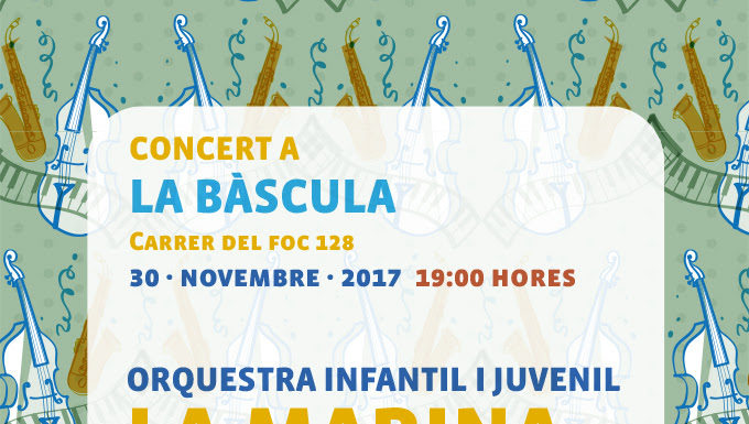 Concert orquestra infantil i juvenil La Marina a La Bàscula