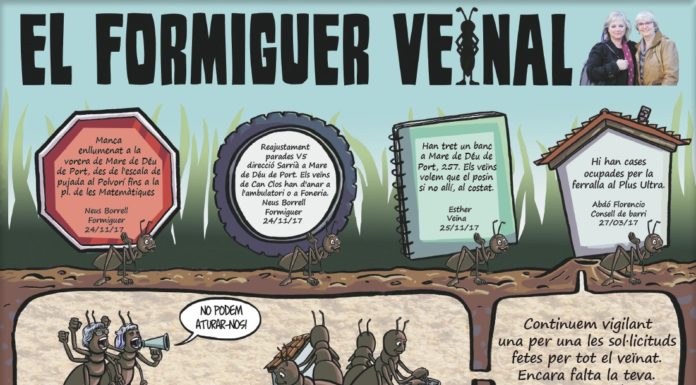 Les denúncies dels veïns de la Marina el mes de gener