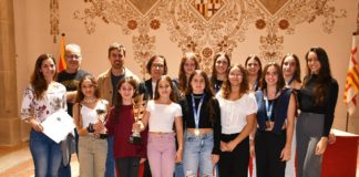 El Consell Municipal de Sants-Montjuïc homenatja el Club Gimnàstic Barcelona per la seva increïble temporada