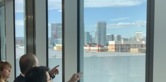 El vicepresident de la generalitat, Pere Aragonès visita el nou Districte Administratiu a La Marina