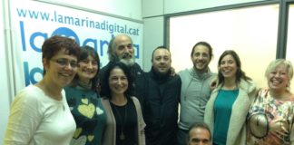 Programa 9 de Marzo -Encarna, Pancho Peire , Cristina Morales, Elisabeth y David , Pilar