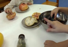 Un infant que descobreix el món amb curiositat