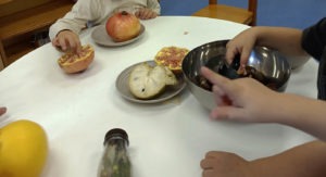 Un infant que descobreix el món amb curiositat