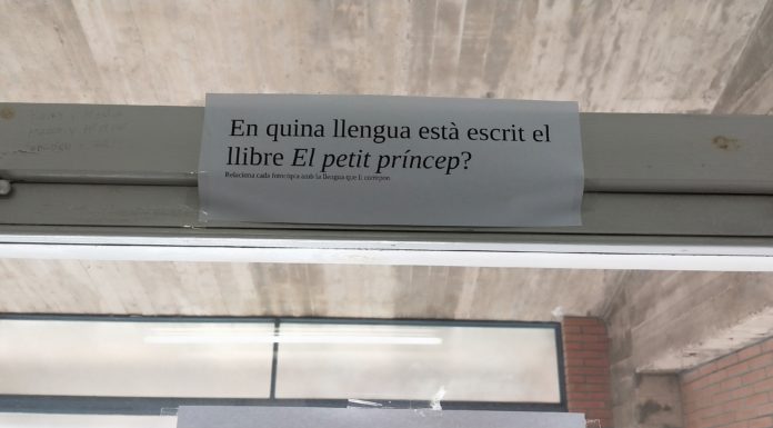 Efemèride del Dia Internacional de la Llengua Materna a l’Institut Montjuïc