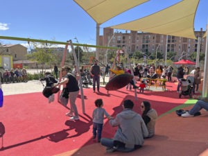 Els jardins del Tren de la Potassa són inaugurats en una matinal de celebració