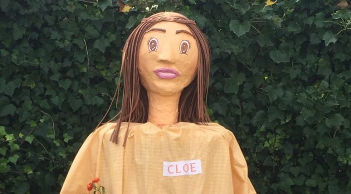 La geganteta Cloe, una icona de l’Escola Can Clos