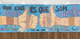 Recital antiracista. Murals per la convivència