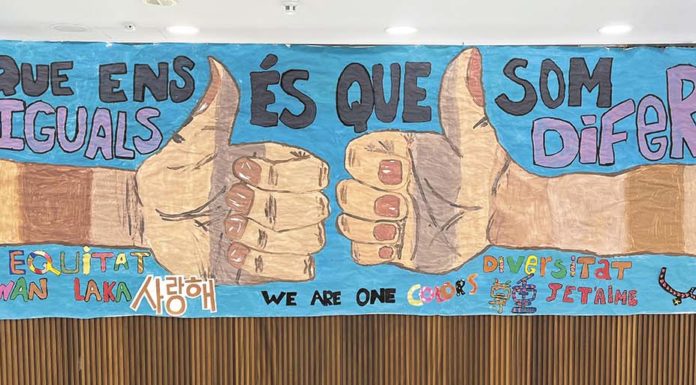 Recital antiracista. Murals per la convivència