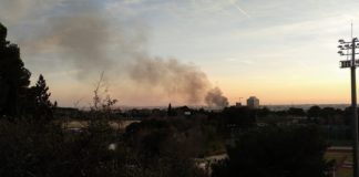 Incendi al museu de SEAT de la Zona Franca