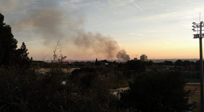 Incendi al museu de SEAT de la Zona Franca