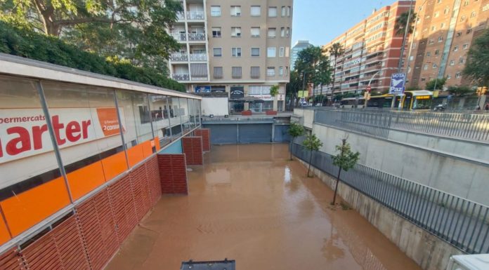 Persisteixen els danys de la fuita d’aigua Mercat de la Marina