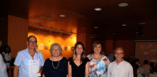 Isabel-Clara Simó emociona el públic de la Biblioteca Francesc Candel