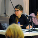 Janet Sanz- tinenta de Alcalde de Ecologia- Urbanisme i Mobilitat-Mercedes Vidal- regidora de Mobilitat-Laura Perez- Regidora del Districte de Sants MontjuicALF_8653