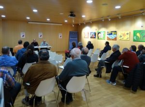 El Partit de “Jubilats Europeus” es presenta a la biblioteca Francesc Candel