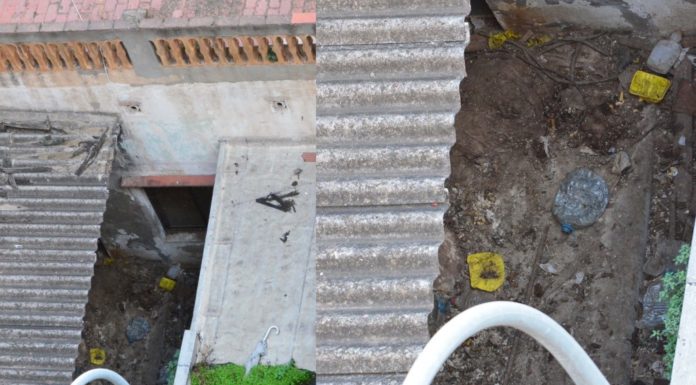 Una casa poc cívica amb els veïns