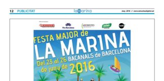 Diego Ingenuo Benavente, guanyador del concurs de cartells de la Festa Major de La Marina.