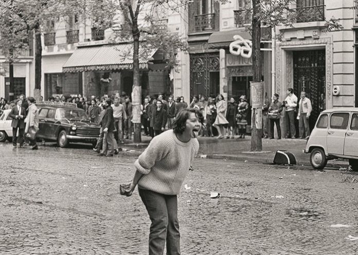 Marianne a Paris el 6 de maig del 1968