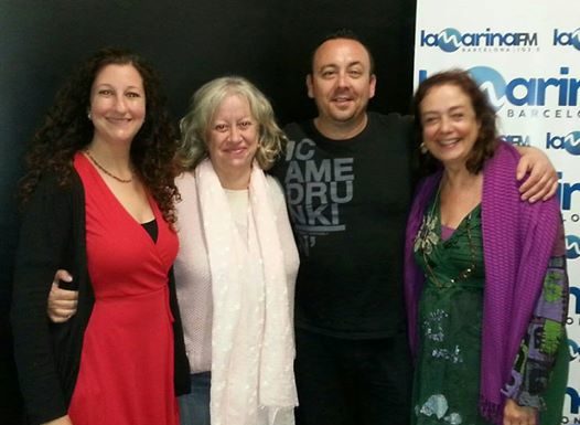 Ana Solanes Jimenez, Irene Garzón, Martin Villaverde y Rosa Maria Vargas