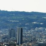 Montjuïc des del Parc Güell