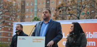 Oriol Junqueras reitera el compromís de la Generalitat amb el metro i l’edifici per a funcionaris a la Marina
