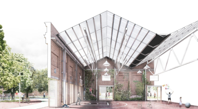 Tret de sortida a les obres del parc de Can Batlló