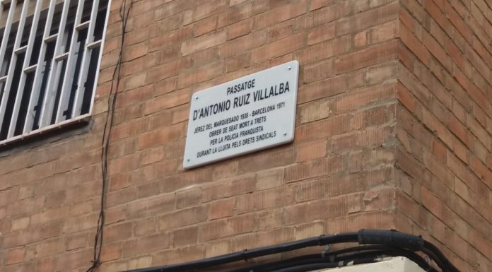 Jornada commemorativa en memòria d’Antonio Ruíz Villalba