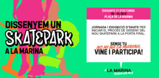 Aquest dissabte, jornada participativa sobre el futur skatepark
