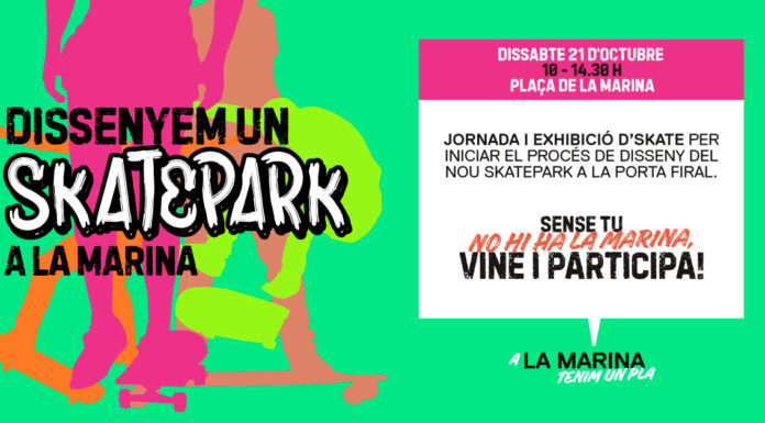 Aquest dissabte, jornada participativa sobre el futur skatepark