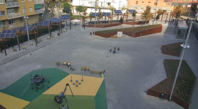 Acaben les reformes de la plaça de Joan Pelegrí