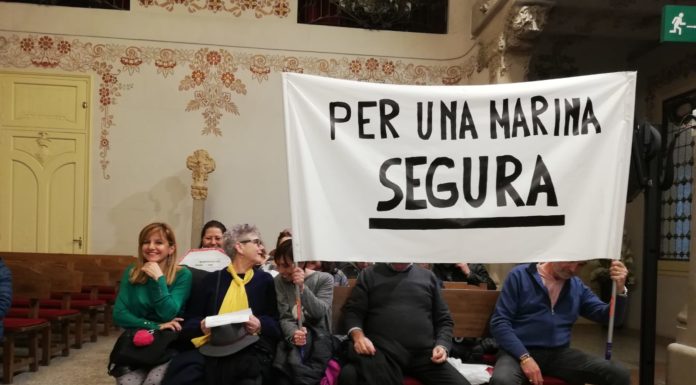 Un grup de veïns de la Marina demanen més seguretat al barri