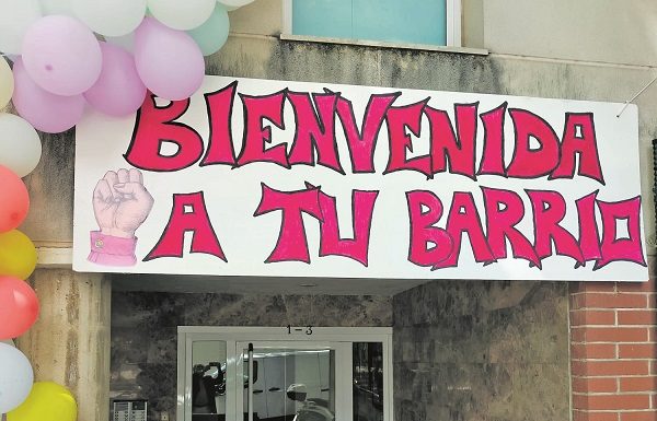Els veïns i veïnes de El Polvorí donem la benvinguda a l’Engràcia