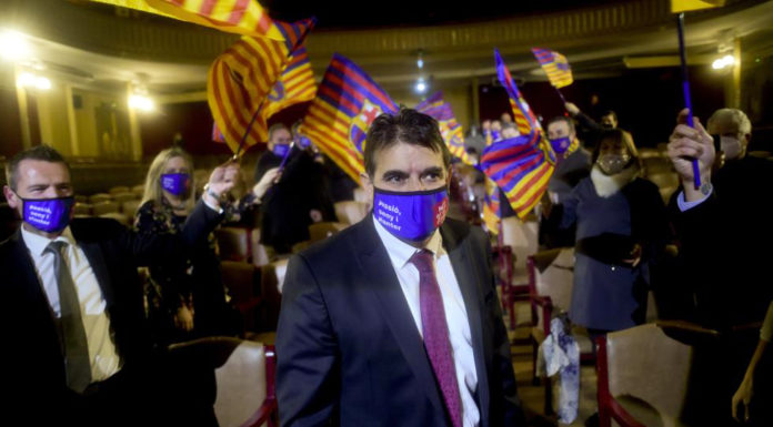 Un veí de La Marina, dins una precandidatura a les eleccions del Barça