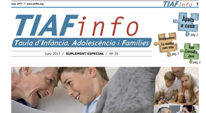 Generacions solidàries Pàgina 1 del suplement