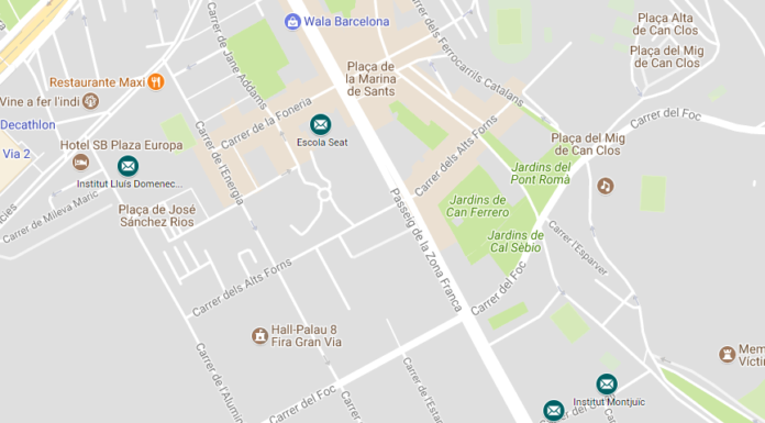 Els punts de votació per l’1-O als barris de la Marina