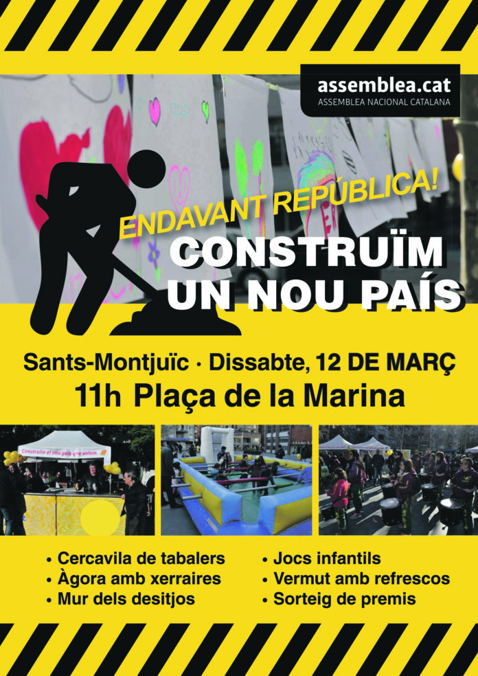 L’ANC de Sants-Montjuïc organitza un acte a la Marina per la independència de Catalunya