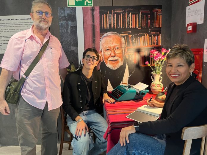Rubén, Tom i Yohany al racó del Paco