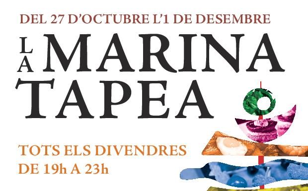 Ja és aquí “La Marina Tapea” d’aquest any: Tapa + Beguda = 2,40€