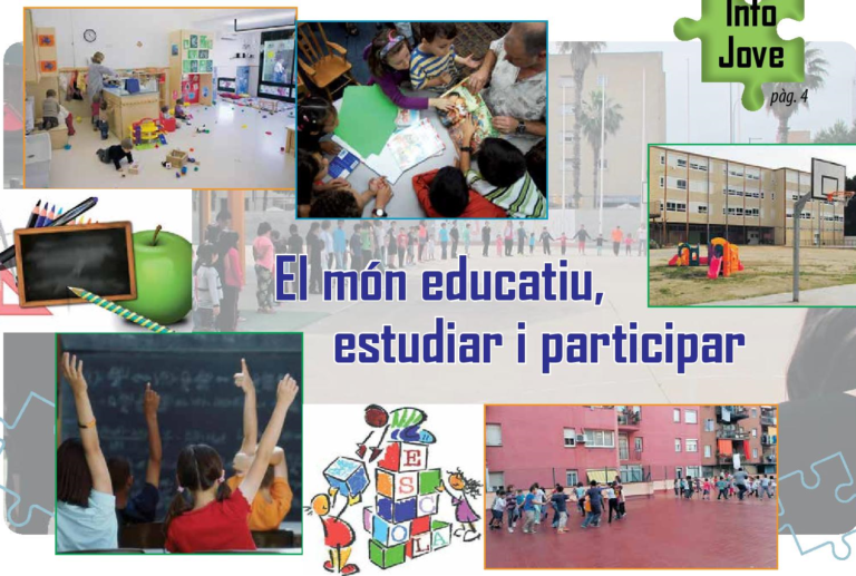 El món educatiu, estudiar i participar