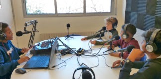 Els alumnes de 6è de l’escola El Polvorí expliquem com funciona la ràdio escolar i com volem fer-la créixer El Polvorí