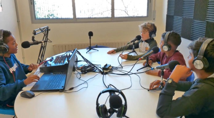 Els alumnes de 6è de l’escola El Polvorí expliquem com funciona la ràdio escolar i com volem fer-la créixer El Polvorí