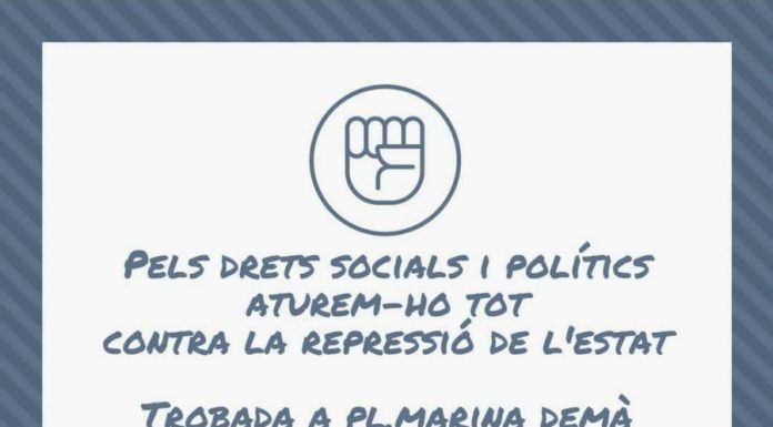 Dimarts 3 d’octubre, vaga general