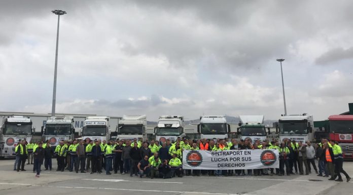 L’associació de transportistes del port de Barcelona convoca una setmana de mobilitzacions