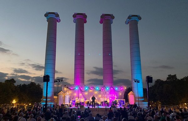 Les havaneres tornen a ressonar a les fonts de Montjuïc