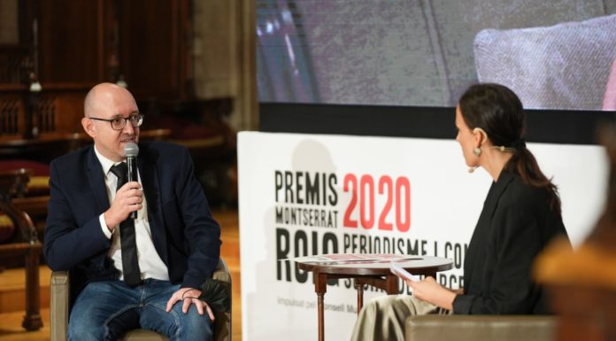 Jesús Martínez, periodista del barri guanya un premi Montserrat Roig