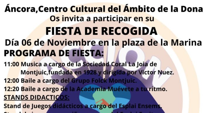 Áncora celebra la festa de la recollida solidària pels afectats de la Palma