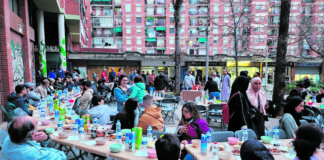 Iftar col·lectiu a la Marina