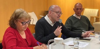 Jesús Martínez, “Un País anomenat la Marina” Jesús Martínez a la presentació del llibre