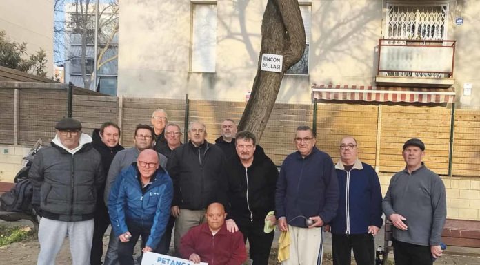 El “Racó d’en Lasi” estrena pistes de petanca provisionals