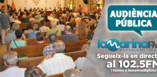 Segueix l’Audiència Pública del districte a través de La Marina FM